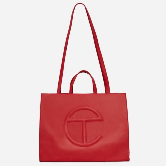 telfar Handbags - Telfar Small Red Shopping Bag